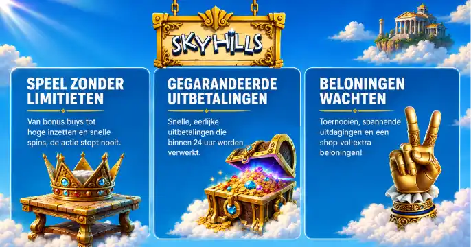 SkyHills Casino banner